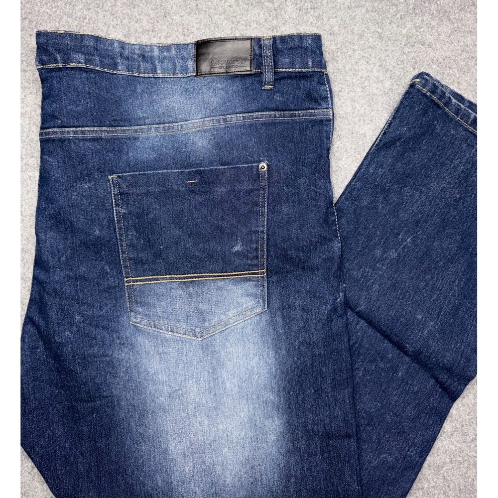 Southpole Jeans Baggy  Denim Stretch Acid Wash Mens Size 50 Skater Grunge Casual